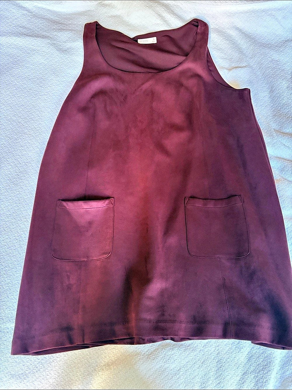 Lauren Conrad Mini Dress in Burgundy Size XL Like New